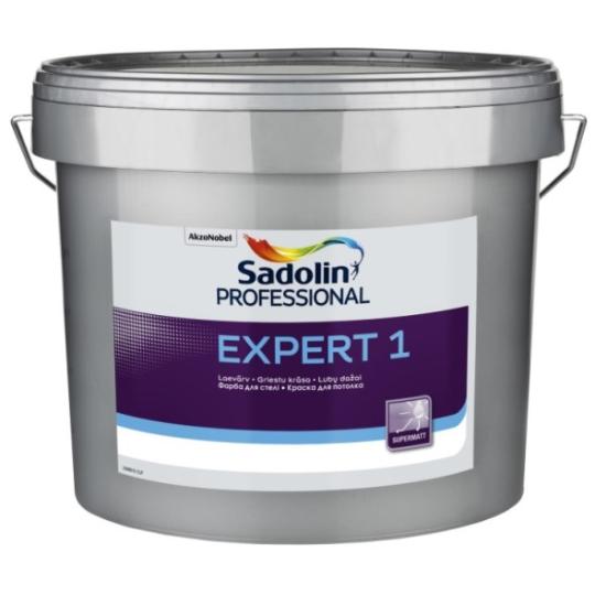 Prekės „Dažai lubų visiškai matiniai Sadolin PROFESSIONAL Expert-1 BW balti 2,5 l  IŠPARDUOTA“ paveikslėlis