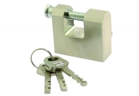 Prekės „Spyna pakabinama 50 mm 3 raktai KTD50-06 LOB IŠPARDUOTA“ paveikslėlis