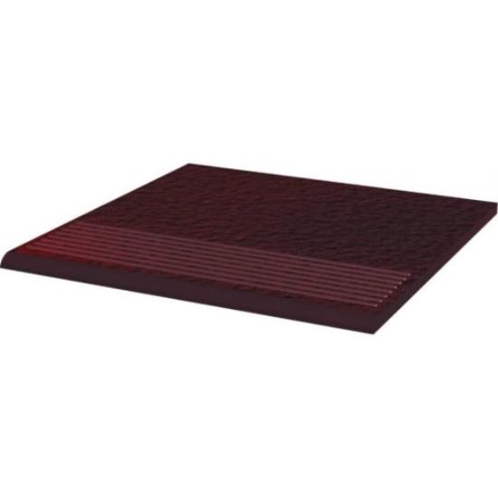 Prekės „Klinkerinės grindų plytelės pakopinės PARADYZ CLOUD BROWN DURO STOP 30x30 cm IŠPARDUOTA“ paveikslėlis