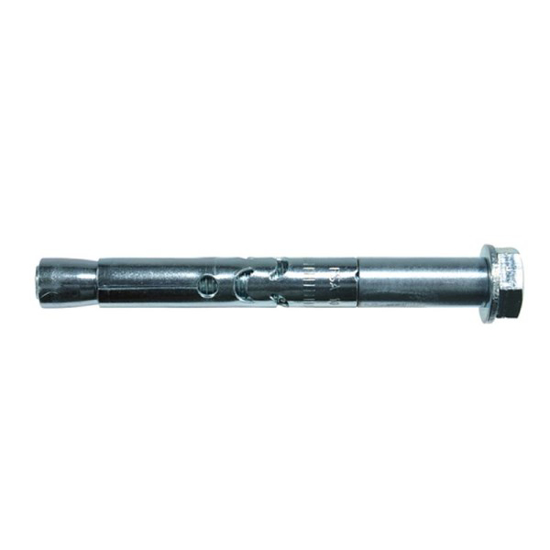 Prekės nuotrauka Ankeris su varžtu FSA S 12/25 12x91 mm