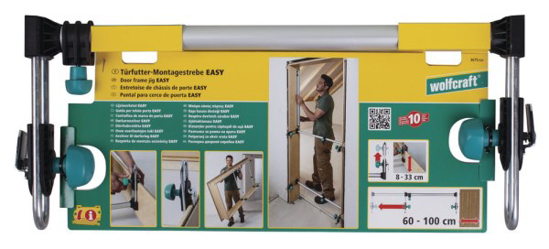 Prekės nuotrauka Veržtuvas durų staktoms 600 - 1000 mm Wolfcraft 3675000