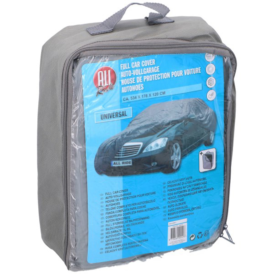 Prekės nuotrauka Uždangalas automobiliui pilkas XL 534x178x120 cm All Ride
