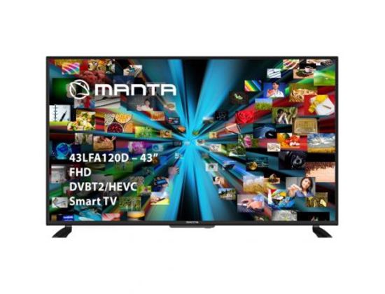 Prekės nuotrauka Manta 43LFA120D FHD Android televizorius                                                                                 IŠPARDUOTA