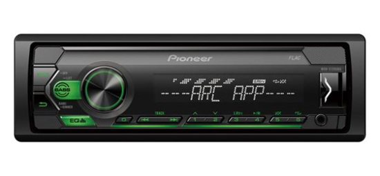 Prekės nuotrauka PIONEER MVH-S120UBG Automagnetola                                                                                       