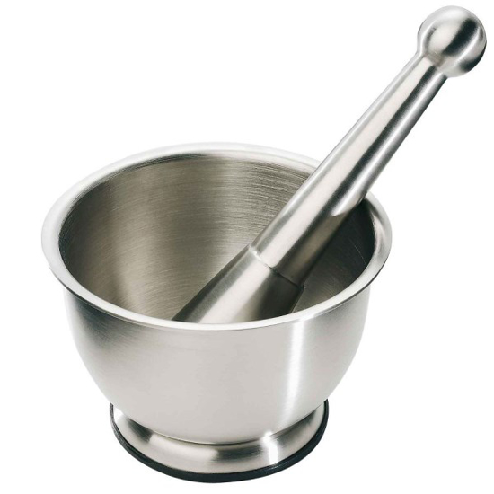 Prekės nuotrauka BOJ 01218004 Piesta, nerūdijantis plienas, 12 cm                                                                        