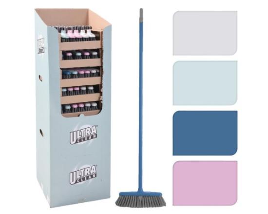 Prekės „Grindų šluota Ultra Clean, su PP danga ir metaliniu stiebu
 IŠPARDUOTA“ paveikslėlis