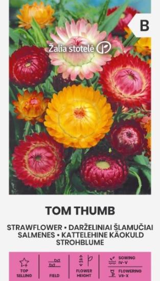 Prekės „Sėklos darželiniai šlamučiai TOM THUMB 0,5g IŠPARDUOTA“ paveikslėlis
