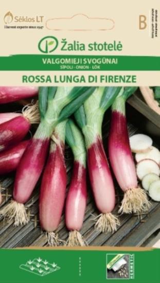 Prekės „Sėklos svogūnai valgomieji ROSSA LUNGA DI FIRENZE 2g IŠPARDUOTA“ paveikslėlis