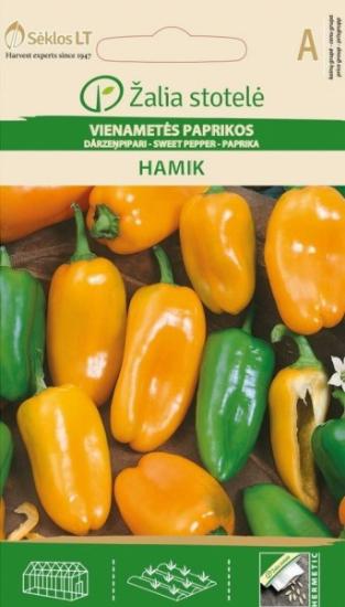 Prekės „Sėklos paprikos vienametės HAMIK 0,1g IŠPARDUOTA“ paveikslėlis