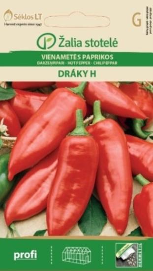Prekės „Sėklos paprikos vienametės DRAKY H  0,1g IŠPARDUOTA“ paveikslėlis
