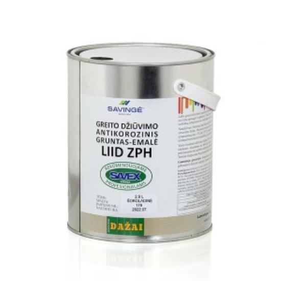 Prekės „Dažai-gruntas G/E LIID ZPH šokoladinė 2,4L IŠPARDUOTA“ paveikslėlis