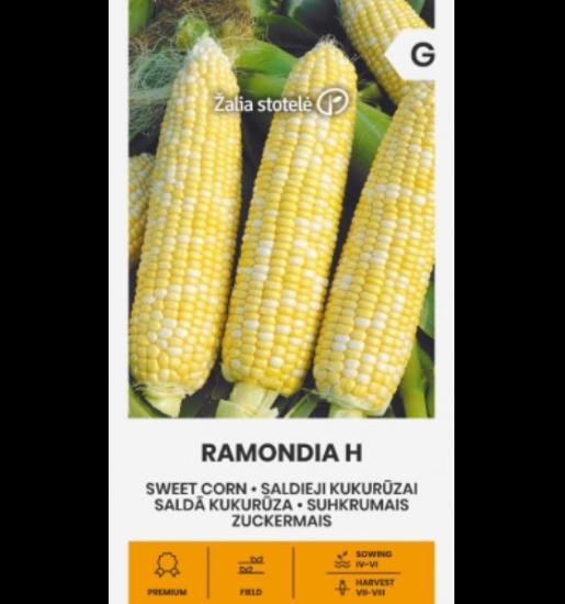 Prekės „Sėklos saldieji kukurūzai RAMONDIA H  7g IŠPARDUOTA“ paveikslėlis