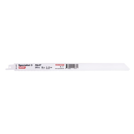 Prekės nuotrauka SPECIALIST+ pjūklelis paletėms, 300 mm, 10TPI