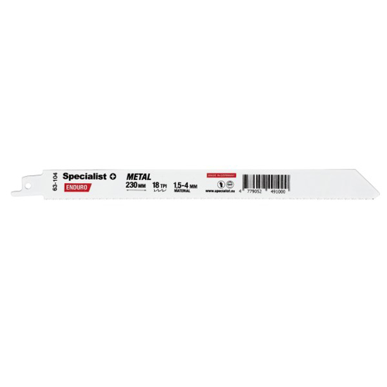 Prekės nuotrauka SPECIALIST+ pjūklas metalui, 230 mm, 18TPI