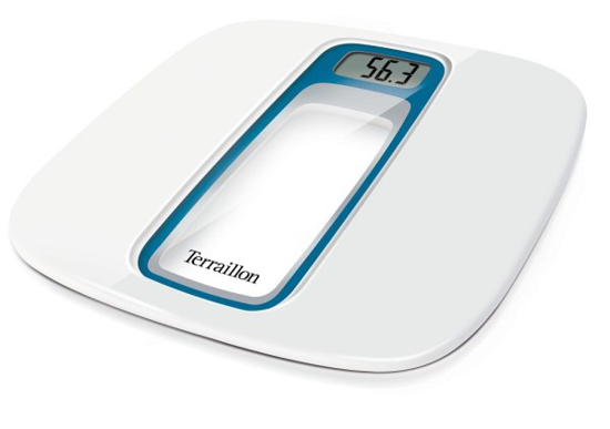 Prekės nuotrauka TERRAILLON 14937 Window Blue Silver El. svarstyklės                                                                     