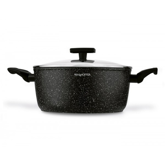 Prekės nuotrauka Puodas 24cm 4.0L neprid. indukc. HUDSON
