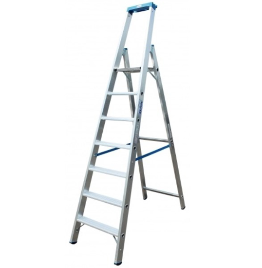 Prekės nuotrauka Kopėčios aliuminės 6 pakopų 1,4 x 2,2 x 3,4 m Stabilo Krause 124531