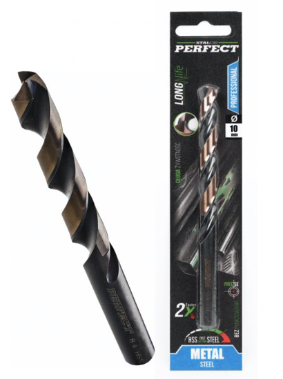 Prekės nuotrauka Prailgintas grąžtas metalui DIN340 STALCO 5,0mm