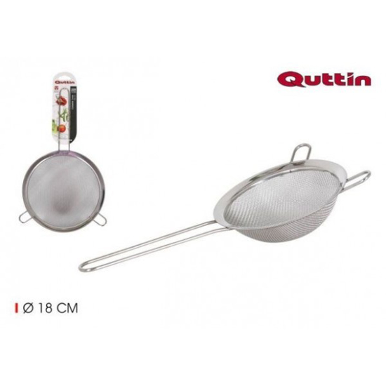 Prekės nuotrauka Sietelis-koštuvas met. su rankena 18cm