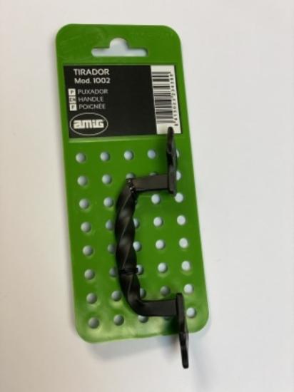 Prekės „Rankenėlė baldinė 90 mm juoda Green Mod.1002“ paveikslėlis