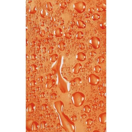 Prekės „Užuolaida voniai WATER 180 x 200 cm Duschy orandžinės spalvos IŠPARDUOTA“ paveikslėlis