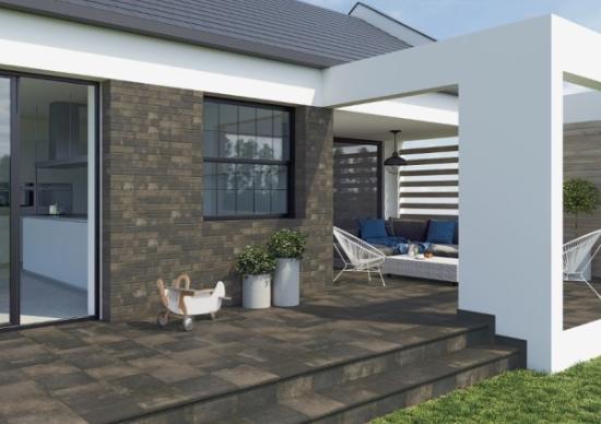 Prekės „Klinkerio plytelės SCAN BROWN STR, 660x245x74 mm IŠPARDUOTA“ paveikslėlis