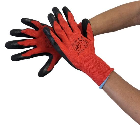 Prekės „Pirštinės lateksinės XL FoamLatex BD“ paveikslėlis