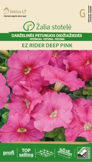 Prekės „Sėklos darželinės petunijos didžiažiedės EZ RIDER DEEP PINK IŠPARDUOTA“ paveikslėlis