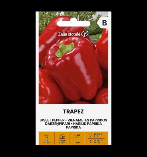 Prekės „Sėklos paprikos vienametės TRAPEZ 0,2g IŠPARDUOTA“ paveikslėlis