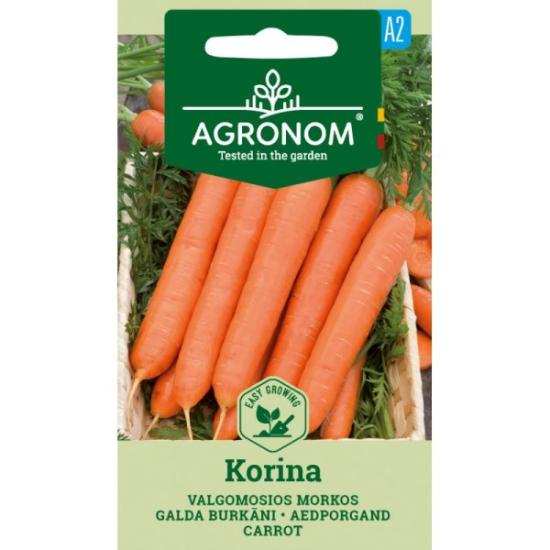 Prekės „Sėklos morkų KORINA Agronom IŠPARDUOTA“ paveikslėlis