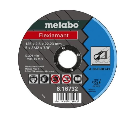 Prekės „Pjovimo diskas 125 mm x 2.5 mm x 22.23 mm“ paveikslėlis