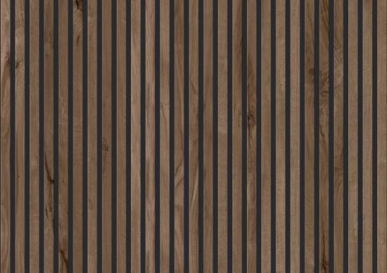 Prekės „Tūrinė sienų danga TS 3314/402 ąžuolas rudas/juoda matinė 2600x148x12mm“ paveikslėlis