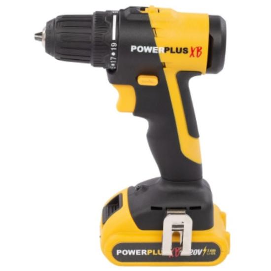 Prekės „Rinkinys įrankių akumuliatorinių 20V/4Ah XB Powerplus POWXBBOX10 IŠPARDUOTA“ paveikslėlis