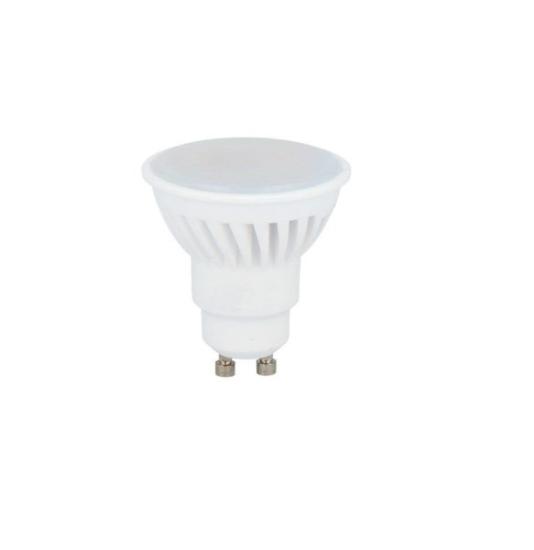 Prekės „Lemputė LED line PRIME, LED GU10, 230V 7W 1000lm, 142lm/W, 120°, šiltai balta, keramikinė “ paveikslėlis