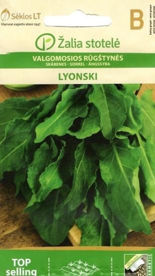 Prekės „Valgomųjų rūgštynių sėklos LYONSKI, 3 g IŠPARDUOTA“ paveikslėlis