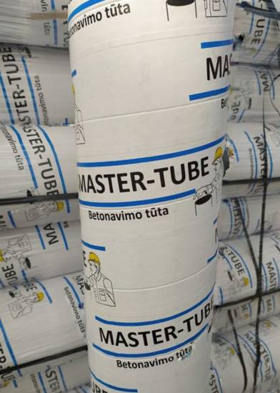 Prekės nuotrauka Tūta kartoninė, vamzdis betonavimui 200x5x3000mm IŠPARDUOTA
