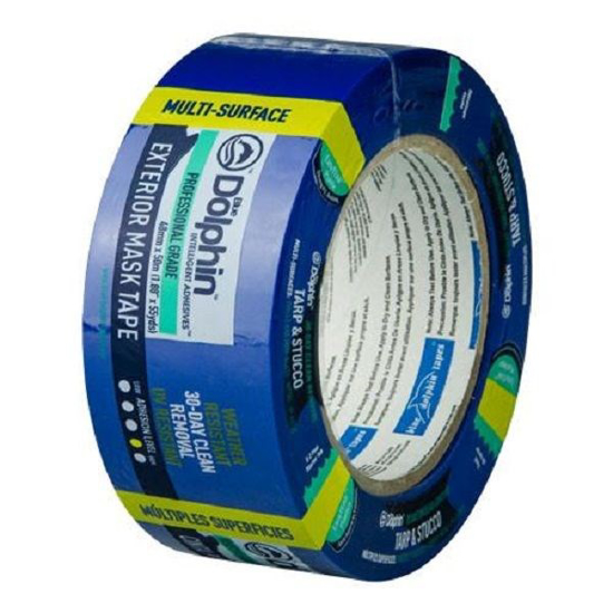 Prekės nuotrauka Juosta dažymo DOLPHIN  48 mm x 50 m mėlyna  IŠPARDUOTA