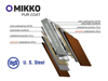 Prekės nuotrauka Latakas MIKKO, 125 mm x 3 m,  Ral 8017 IŠPARDUOTA
