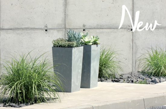 Prekės nuotrauka Vazonas plastikinis DURS200E-422U Urbi Square Beton IŠPARDUOTA