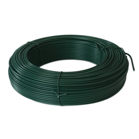 Prekės nuotrauka Įtempimo viela tvorai, Ø 1,7 mm, žalia, 100 m