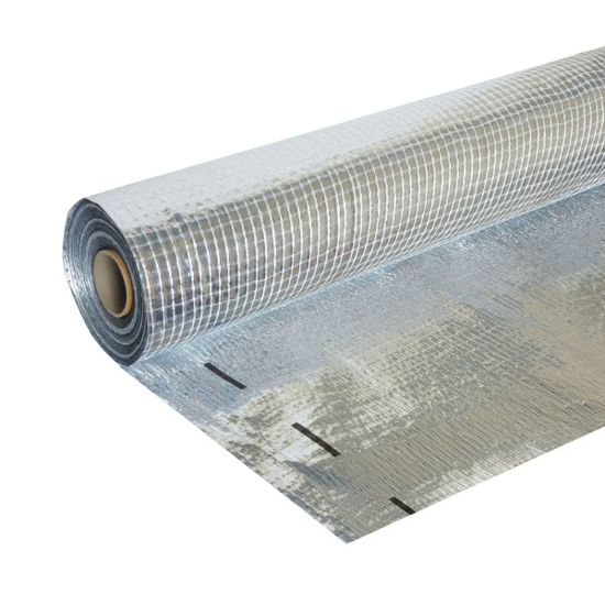 Prekės nuotrauka Plėvelė garo izoliacinė ALU Shine, 90 g, 75 m2 IŠPARDUOTA