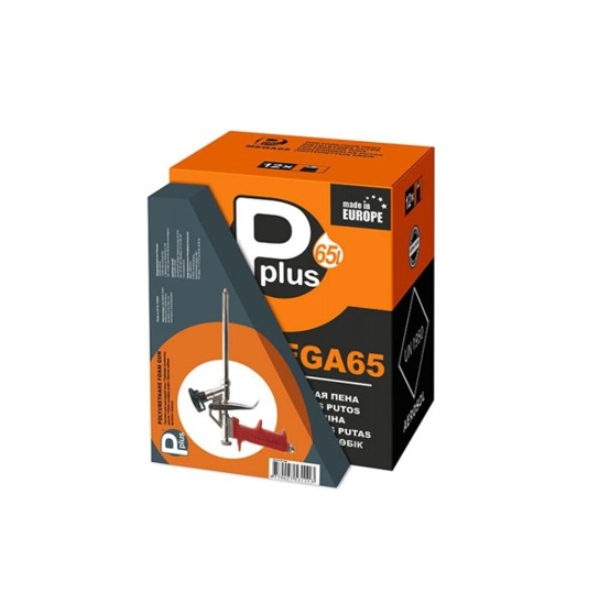 Prekės nuotrauka Profi rinkinys putos Pplus Mega, 12 vnt + Pplus pistoletas