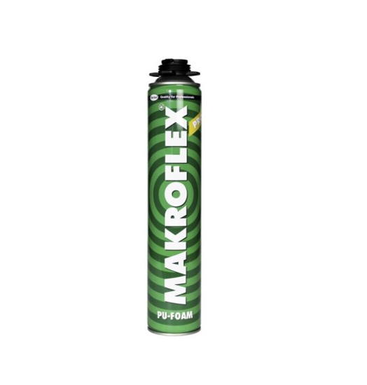 Prekės nuotrauka Montavimo putos poliuretaninės MAKROFLEX PRO, 750 ml IŠPARDUOTA