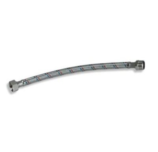 Prekės nuotrauka Plieninė sujungimo žarna išorinis/vidinis sriegiai FERRO PWS71 1/2" 80 cm 