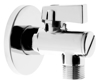 Prekės nuotrauka Ventilis rutulinis kampinis su filtru FERRO Z1238KF 1/2"x3/8