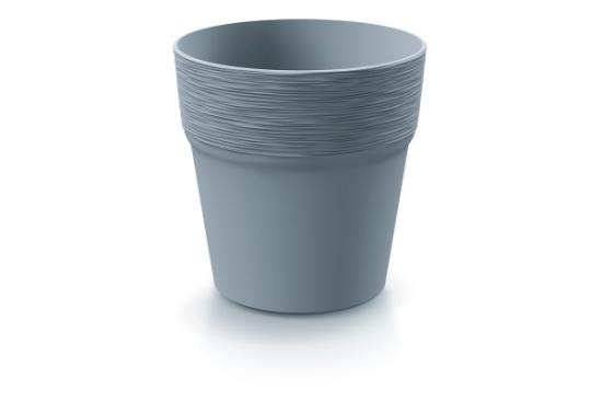 Prekės „Plastikinis vazonas Furu DFA120-443U, pilkos spalvos IŠPARDUOTA“ paveikslėlis