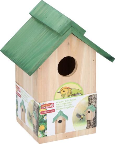 Prekės „Inkilas medinis 24x18x14cm Lifetime Garden IŠPARDUOTA“ paveikslėlis