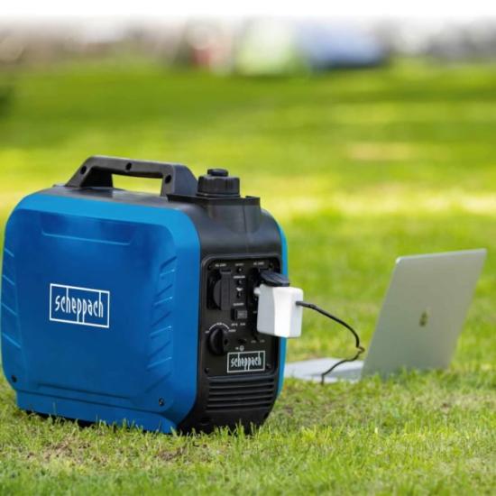 Prekės „Generatorius benzininis Inverterinis 2 KW SG 2500i Scheppach IŠPARDUOTA“ paveikslėlis
