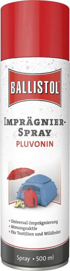 Prekės nuotrauka Impregnantas Ballistol Pluvonin, 500ml, 25010 IŠPARDUOTA