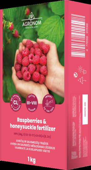Prekės nuotrauka Trąšos avietėms ir sausmedžiams Agronom,1 kg 
